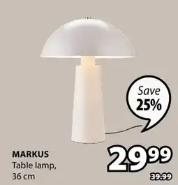 JYSK MARKUS Table lamp offer