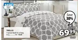 JYSK TRELLIS 7-piece bed-in-a-bag offer