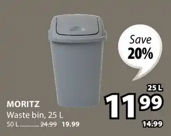 JYSK MORITZ Waste bin offer