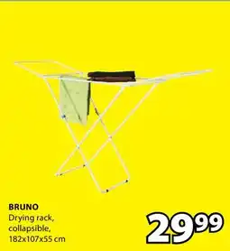 JYSK BRUNO Drying rack, collapsible offer