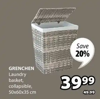 JYSK GRENCHEN Laundry basket offer