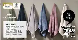 JYSK KARLSTAD Hand Towel offer