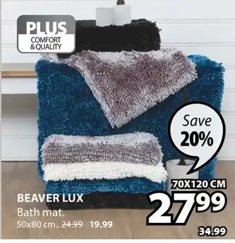 JYSK BEAVER LUX Bath mat offer