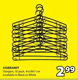 JYSK SIGBRANDT Hangers offer