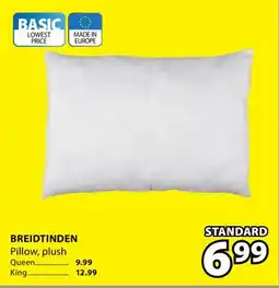 JYSK BREIDTINDEN Pillow offer