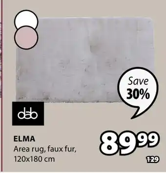 JYSK ELMA Area rug offer