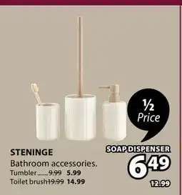 JYSK STENINGE SOAP DISPENSER offer