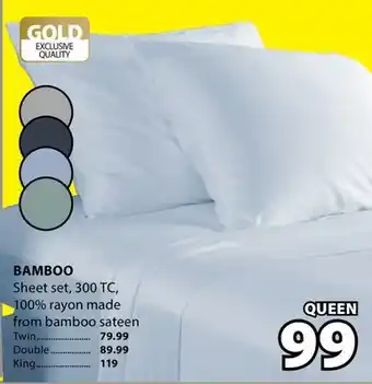 JYSK BAMBOO Sheet set offer