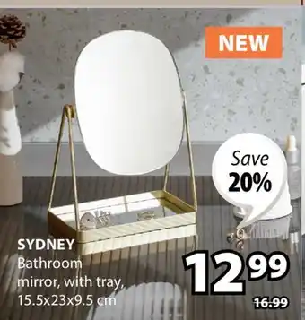 JYSK SYDNEY Bathroom mirror offer