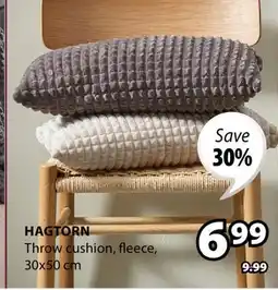 JYSK HAGTORN Throw cushion offer