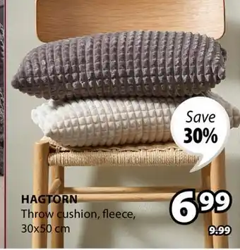 JYSK HAGTORN Throw cushion offer