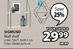 JYSK SIGMUND Wall shelf offer