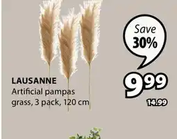 JYSK LAUSANNE Artificial pampas grass offer