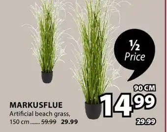 JYSK MARKUSFLUE Artificial beach grass offer