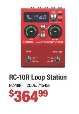 Long & McQuade RC-10R Loopstation offer