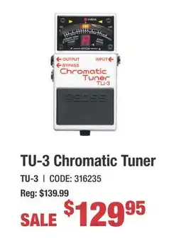 Long & McQuade Chromatic Tuner offer