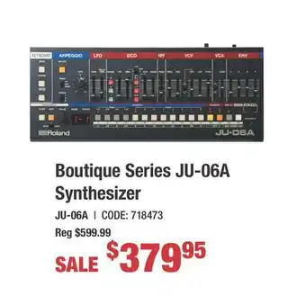 Long & McQuade Boutique Series JU-06A Synthesizer (Juno-60 & Juno-106) offer