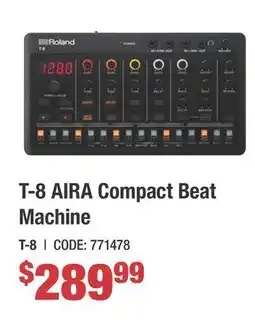 Long & McQuade T-8 AIRA Compact Beat Machine offer