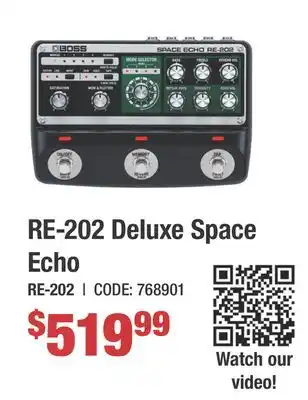 Long & McQuade RE-202 Deluxe Space Echo offer