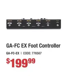 Long & McQuade GA-FC EX Foot Controller offer