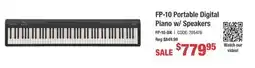 Long & McQuade FP-10 Portable Digital Piano w/ Speakers offer