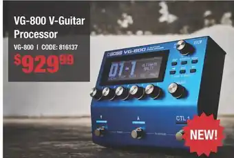 Long & McQuade VG-800 V-Guitar Processor offer