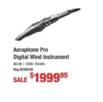 Long & McQuade Aerophone Pro Digital Wind Instrument offer