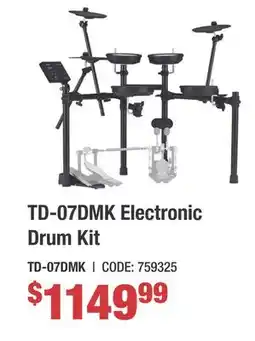 Long & McQuade TD-07DMK Electronic Drum Kit offer