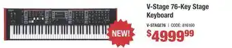 Long & McQuade V-Stage 76-Key Stage Keyboard offer