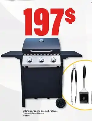 Matériaux Pont Masson 3 Burner Propane Gas Grill offer