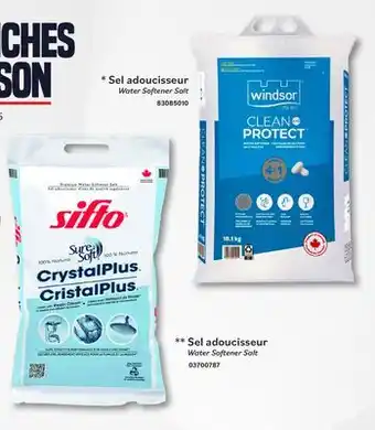 Matériaux Pont Masson Sifto, Windsor Water Softener Salt offer