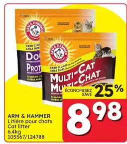 Rossy ARM & HAMMER Cat litter offer