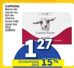 Rossy CAPRINA Goat milk soap bar offer