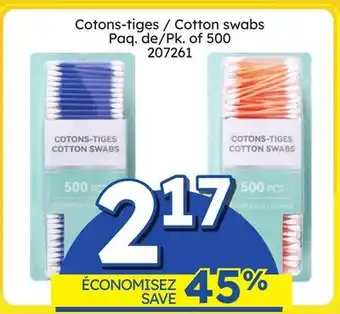 Rossy Cotton swabs offer