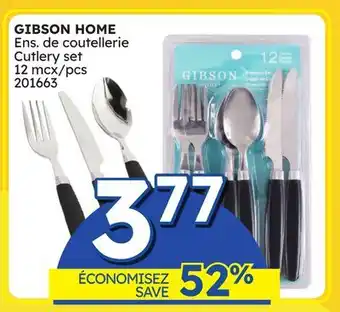 Rossy GIBSON HOME Cutlery set offer