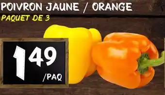 Marche Salaberry POIVRON JAUNE/ORANGE offer