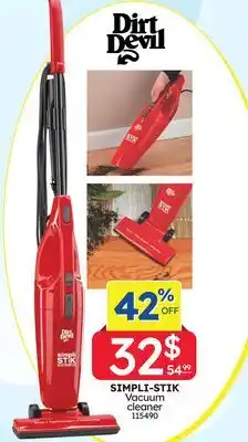 Rossy SIMPLI-STIK Vacuum cleaner offer