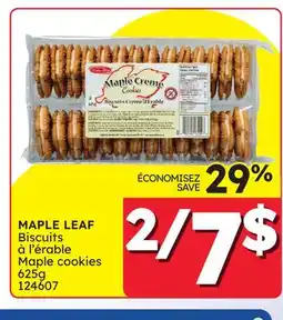 Rossy MAPLE LEAF Maple cookies offer