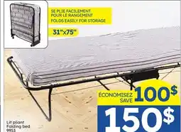 Rossy Folding bed offer