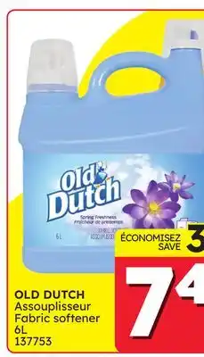 Rossy OLD DUTCH Fabric softener offer