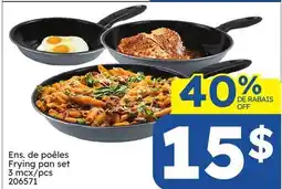 Rossy Frying pan set offer