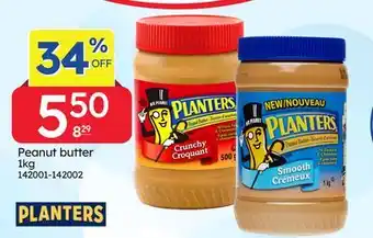 Rossy Planters Peanut butter offer