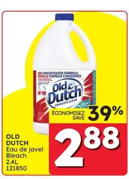 Rossy OLD DUTCH Bleach offer