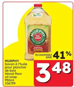 Rossy MURPHY Wood floor oil soap offer