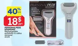 Rossy PERSONALPEDI DIAMOND Rechargeable exfoliator & callus remover offer