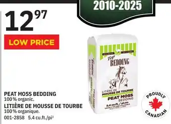 BMR PEAT MOSS BEDDING offer