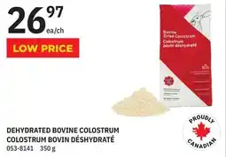 BMR DEHYDRATED BOVINE COLOSTRUM offer