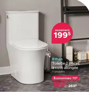 Bath Depot Toilette 2 pièces à cuve allongée Ethan offer