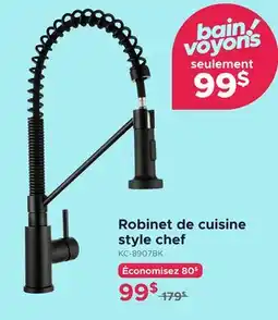 Bath Depot Robinet de cuisine style chef offer