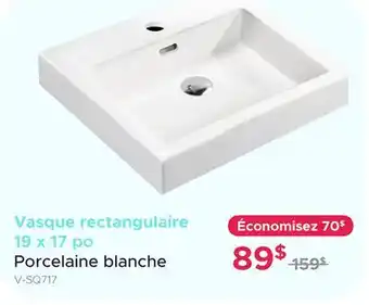 Bath Depot Porcelaine blanche offer